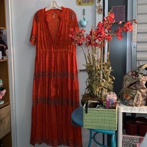 Free people rare feelings long dress